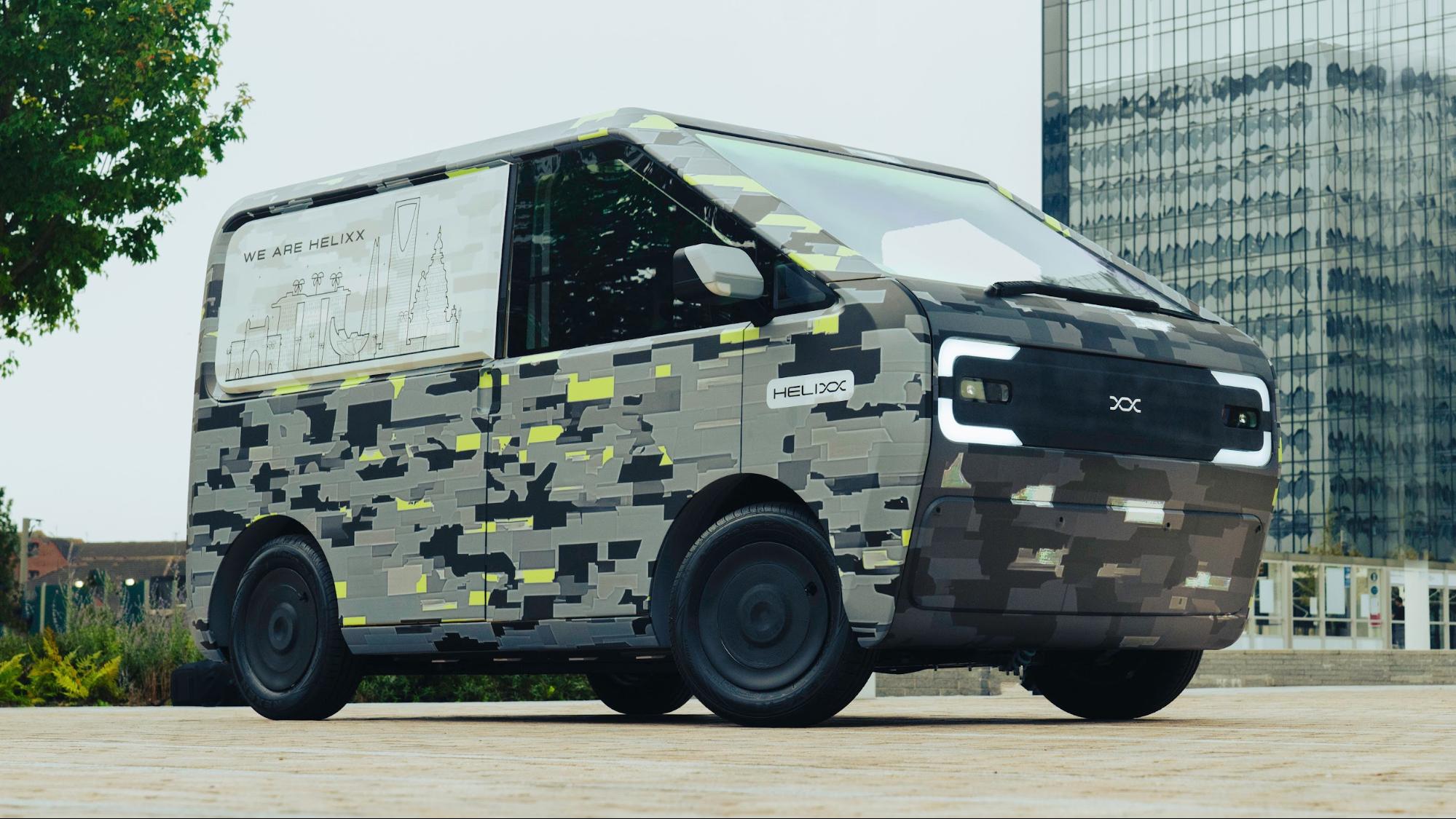 Helixx Unveils 3D Printed Commercial Vehicle
