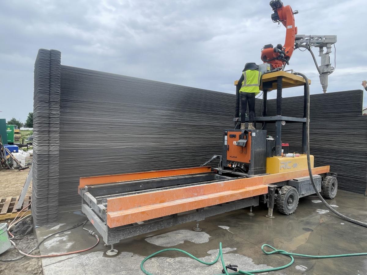 California Gets First Fire Resistant 3D Printed Concrete Home