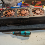 Maker 3D Prints Custom Noctua Cooler for NVIDIA RTX 4090